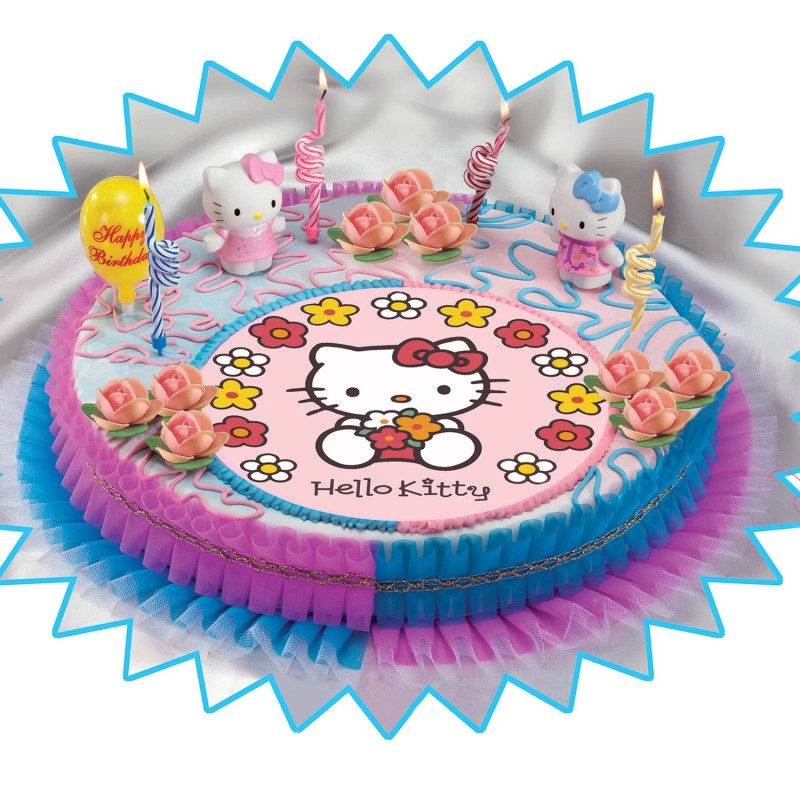 Σχέδιο τούρτας hello kitty σετ 20cm