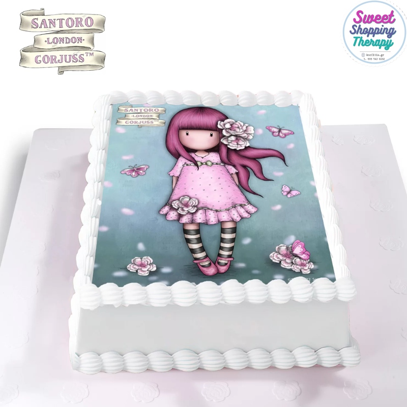 Σχέδιο τούρτας sugar paper Santoro!