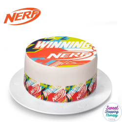 Σχέδιο τούρτας sugar paper Nerf winn!