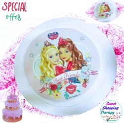 Σχέδιο τούρτας Barbie best friends