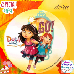 Σχέδιο τούρτας Dora