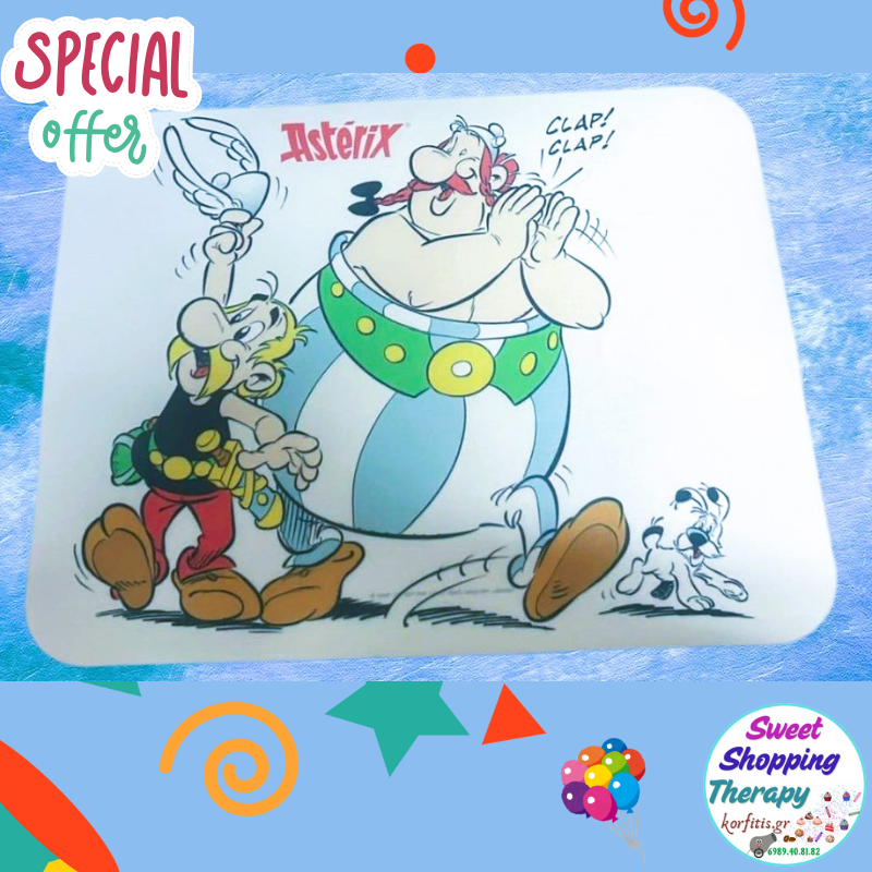Σχέδιο τούρτας Asterix-Αστεριξ  22x28cm