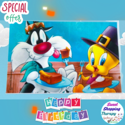 Σχέδιο τούρτας looney tunes 20x30cm