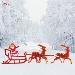 Άγιος Βασίλης με διπλό έλκηθρο!