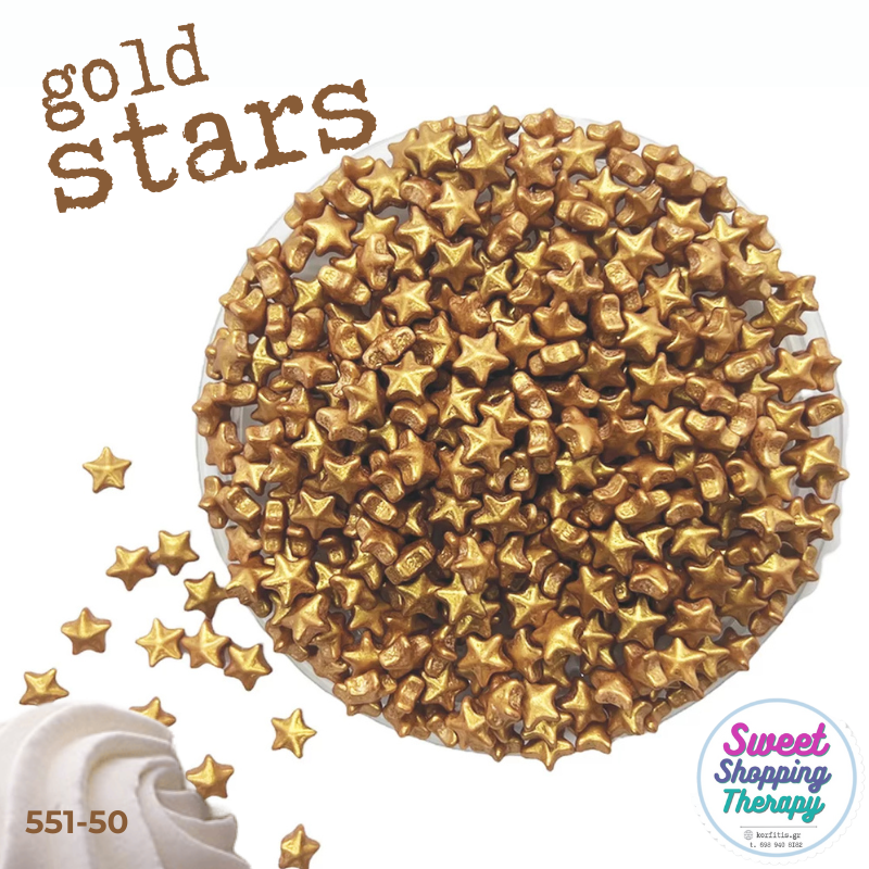 Κας κας αστεράκια μπρονζέ